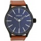 OOZOO Timepieces 51mm Cognac Βrown Leather strap C7421